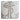 Kissenhülle Chenille offwhite - Anker taupe - 49 x 49 cm