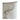 Kissenhülle Chenille offwhite - Hirsch taupe - 49 x 49 cm