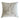 Kissenhülle Chenille offwhite - Steinbock taupe - 49 x 49 cm