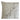 Kissenhülle Chenille offwhite - Steinbock taupe - 49 x 49 cm