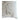 Kissenhülle Chenille offwhite - Steinbock taupe - 49 x 49 cm