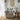 Kissenhülle Boho Fransen - Aqua-Blue - 50 x 50 cm
