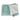 Tagesdecke Minty duplex Mint Offwhite 130 x 180 cm