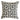 Kissenhülle Hornbachegg Offwhite – Stickerei Grau - 45 x 45 cm