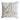 Kissenhülle Chenille offwhite - Seestern taupe  - 49 x 49 cm
