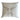 Kissenhülle Chenille offwhite - Hirsch taupe  - 49 x 49 cm