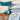 Tagesdecke Koralle Maritime Offwhite/Türkis 130 x 180 cm