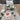 Servietten Krebs Stickerei (2er-Set) beige/sand - 45 x 45 cm