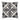 Kissenhülle Bramegg offwhite - Stickerei schwarz - 45 x 45 cm