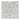 Serviette Alpenchic Steinbock - Taupe-Grau  - 45 x 45 cm