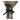 Serviettenringe Rentier schwarz matt  (2'er Set)
