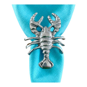 Serviettenringe Lobster silber (2’er Set)