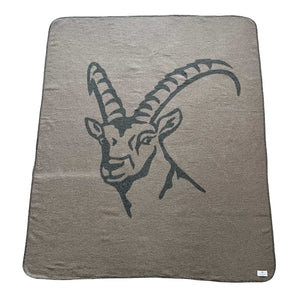 Tagesdecke Steinbock duplex 140 x 180 cm