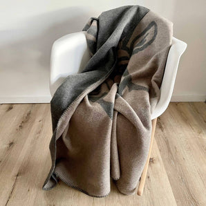 Tagesdecke Steinbock duplex 140 x 180 cm