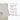 Serviette Boho Fransen- duplex - Weiss-Beige - 45 x 45 cm
